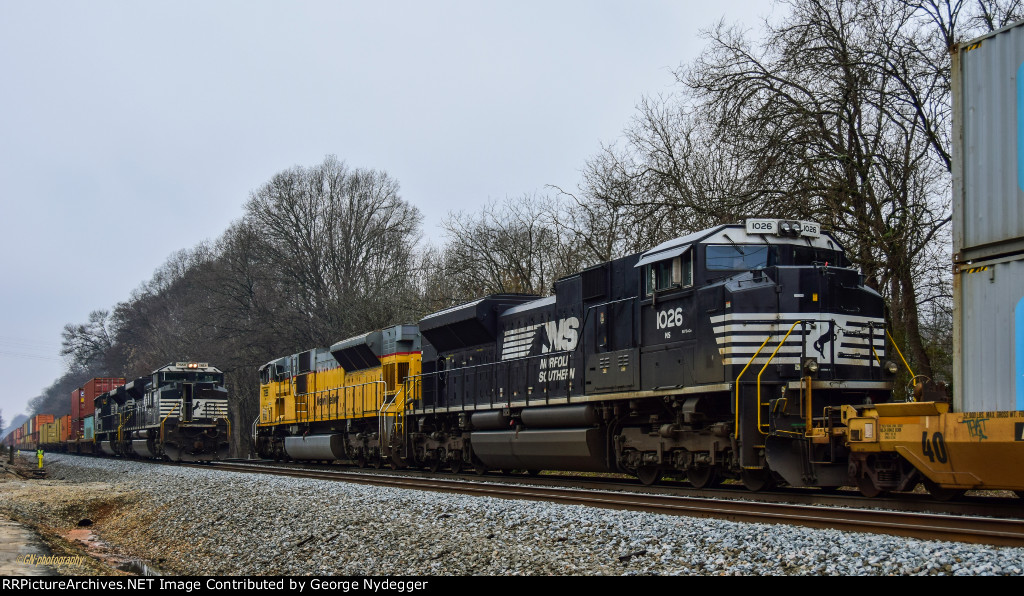 All EMD Power on these 2 Intermodal Trains